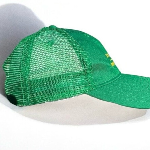 🌻John Deere Green Bridgeport Equipment Men's Snapback Adjustable Hat Cap - Picture 4 of 8